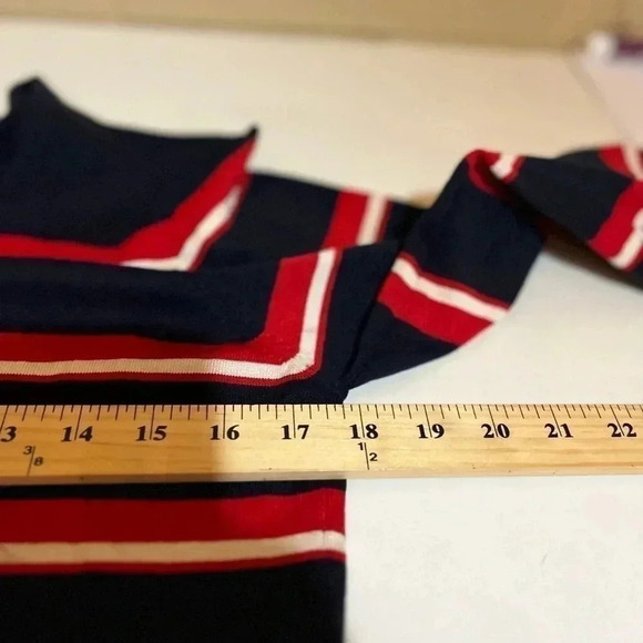 Pendleton red, white and blue button up cardigan size small - Picture 5 of 10